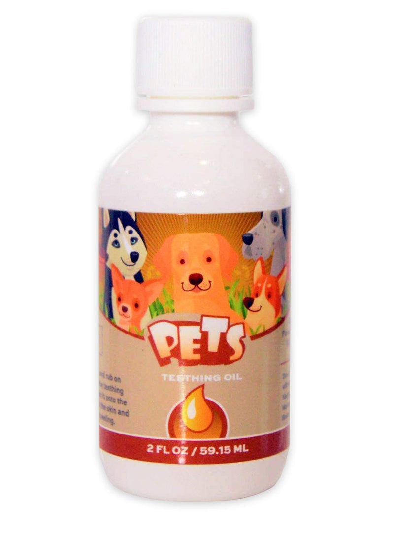 Punkin Butt for Pets Puppy Teething Oil to Stop Chewing and Relieve Discomfort | All Natural, Organic, Safe for Dogs, Chemical-Free (2 oz) - PawsPlanet Australia