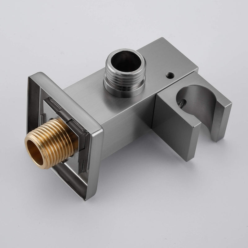 Esnbia shower holder brushed nickel