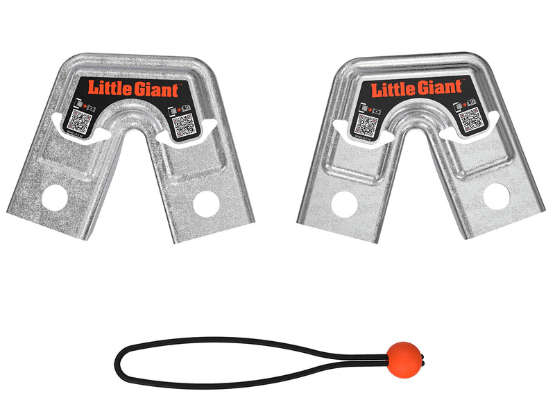 Little Giant Ladders, Trestle Brackets, Ladder Accessory, Aluminum, Fits Most Multi-Position Models, (26999)