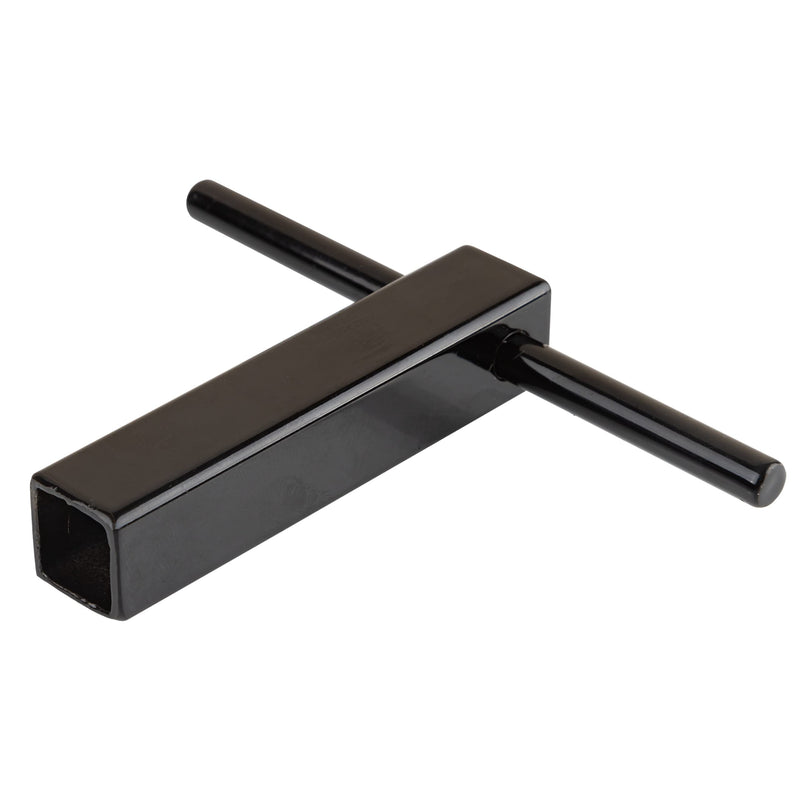 UNIQANTIQ HARDWARE SUPPLY Steel Bed Bolt Wrench, 1/2" Square Drive, Black, Powder Coated Steel, UA-762-B