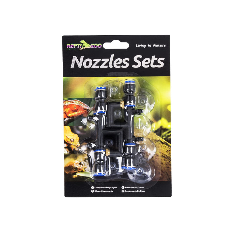 REPTI ZOO 4 Pieces Spray Nozzles Adjustable Fine Misting Water for Reptiles - PawsPlanet Australia
