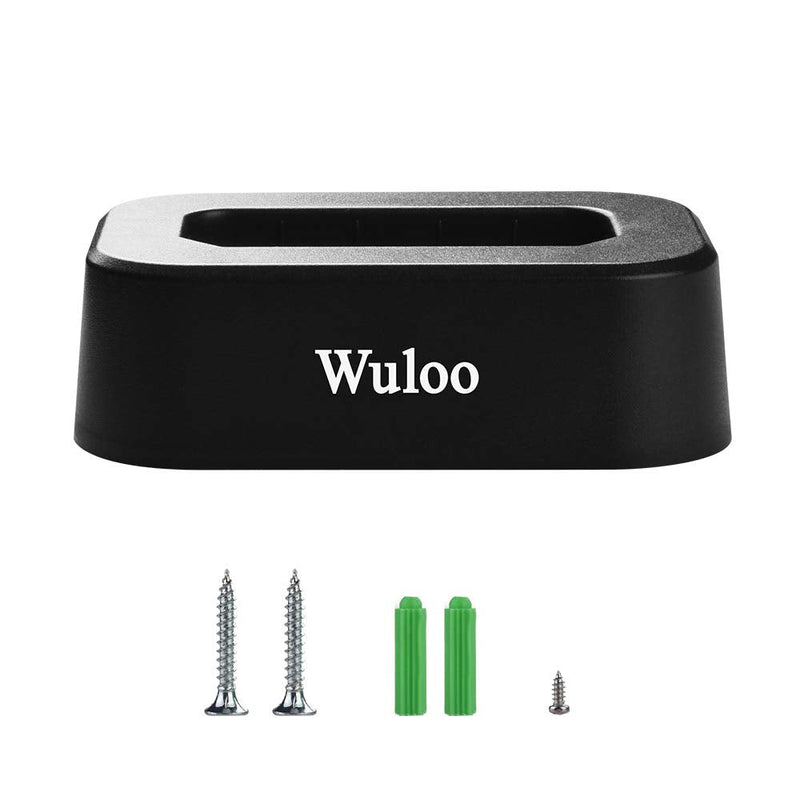 Charger Stand for Wuloo Wireless Intercom Doorbell (Black) Black