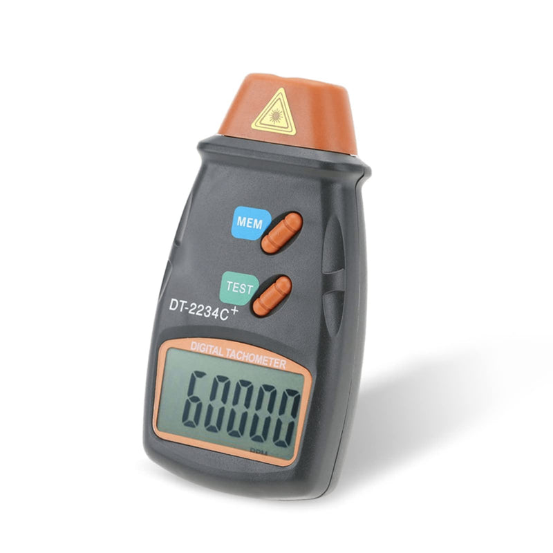 Digital Tachometer, Non Digital Photo Tachometer RPM Meter, with LCD Display, 2.5 to 99, RPM Range