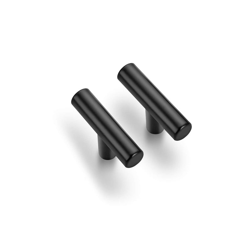 10 Pack 2 inch Cabinet Pulls Matte Black Stainless Steel Kitchen Drawer Pulls Cupboard Handles Cabinet Handles 10
