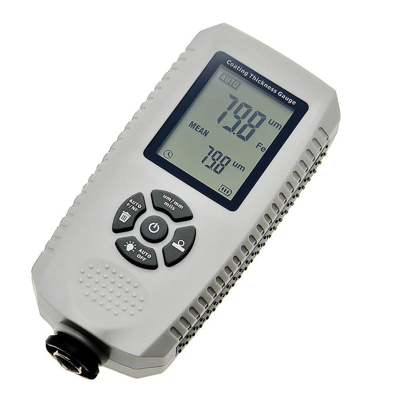 Coating Thickness Gauge Digital Paint Thickness Meter Tester with Tool Box Range 0~1500um Economy Version