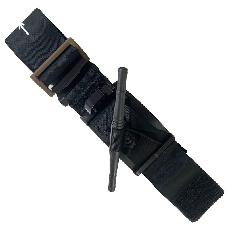 The TMT, Tactical Mechanical Tourniquet, One Handed Application Combat Ready Tourniquet by Safeguard Medical. Made in The USA