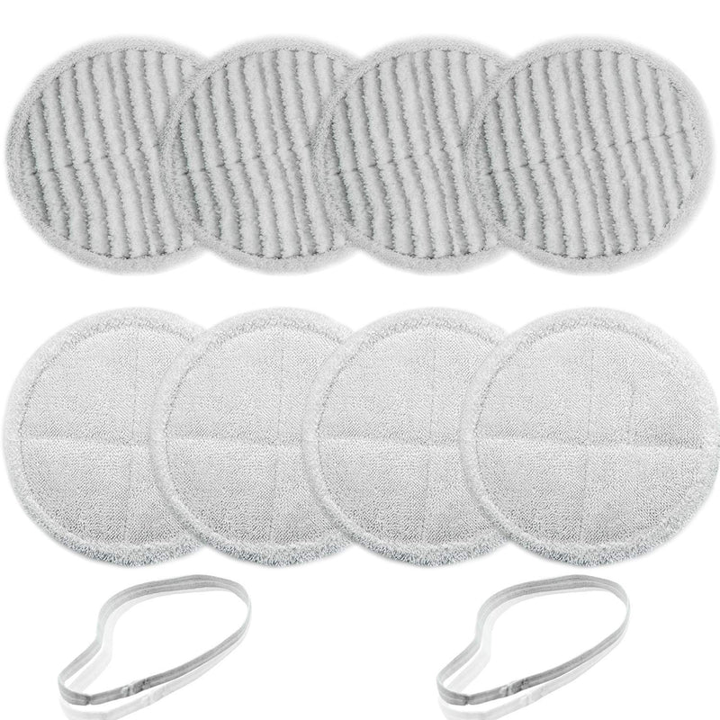2124,2039A,2307,23157,20391,20399 Replacement Mop Pads Compatible with Bissell Spinwave Mop(8 Pack) 8 Pack