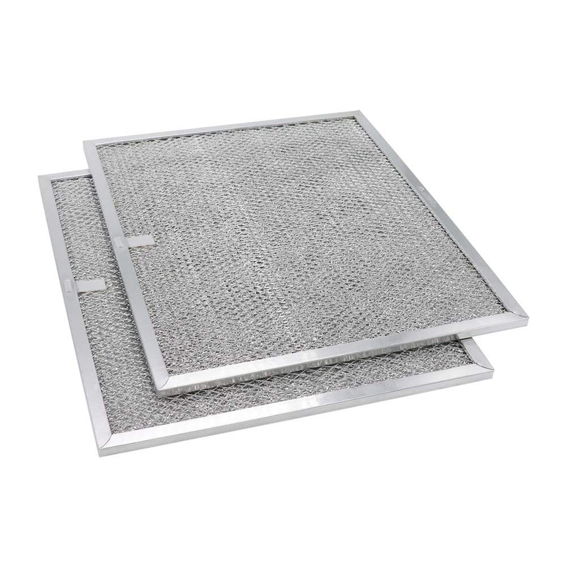 AMI PARTS BPS1FA30 Aluminum Filter (2pcs) Compatible With B-roan Range Hood-11-3/4" X 14-1/4" X 3/8" 2 Count (Pack of 1) Silver