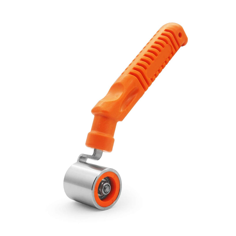 CARTINTS Wallpaper Roller Seam Roller Steel Hand Roller with Anti-Slip Handle, Ideal for Car Audio Sound Deadening Application, Wallpaper, Vinyl, and Home Decoration Metal Roller