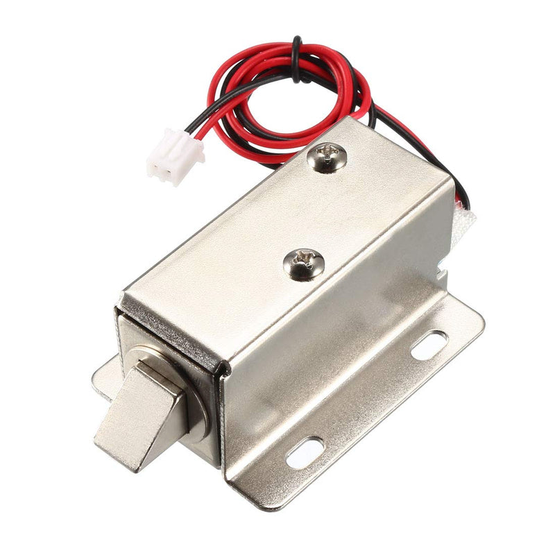 UXCELL DC 12V 1.1A 11.4mm Electromagnetic Solenoid Latch Lock for Cabinet Door Lock DC12V 1.1A 11.4mm
