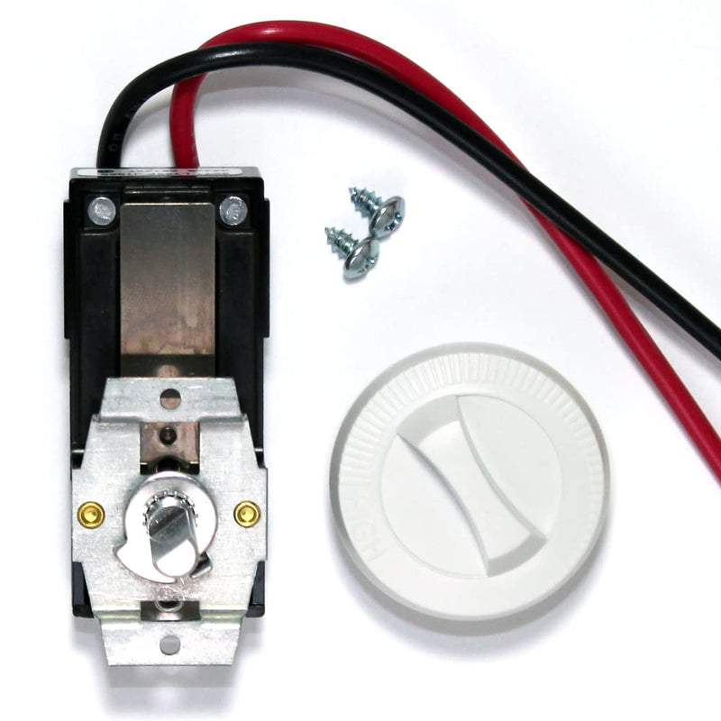 Cadet Com-Pak Electric Wall Heater Single Pole Built-in Thermostat Kit for Models CS, CM or CST (Model: CTT1W, Part: 67063), 22 Amp, 240/208/120 Volt, White - NewNest Australia