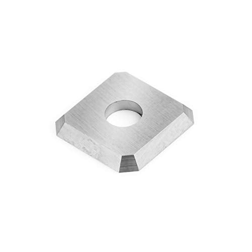 Amana Tool RCK-453 Solid Carbide Insert Replacement Knife for MDF/Fiberboard 10.5 x 10.5 x 1.5mm x 45 Deg for RC-2265