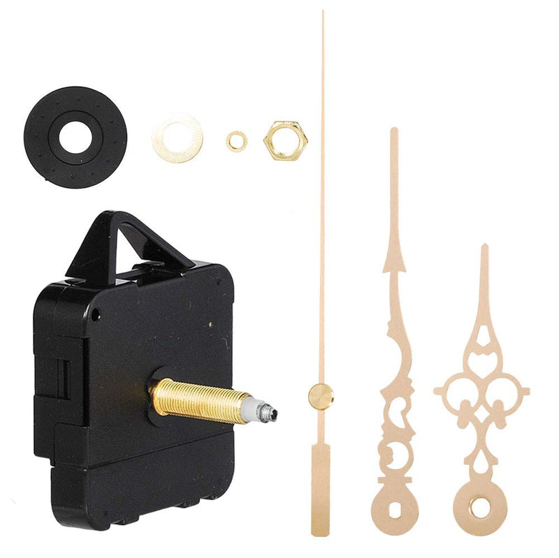 High Torque Clock Replacement Movement,Clock Movement Metal Clock Needle Kit,31MM Long DIY Repair Quartz Wall Clock Movement,8 PCS