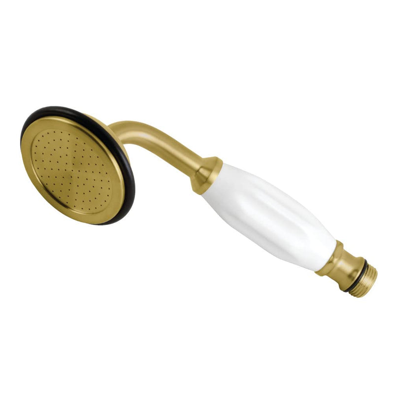 Kingston ABT1020-7 Single Function Round Hand Shower, Brushed Brass
