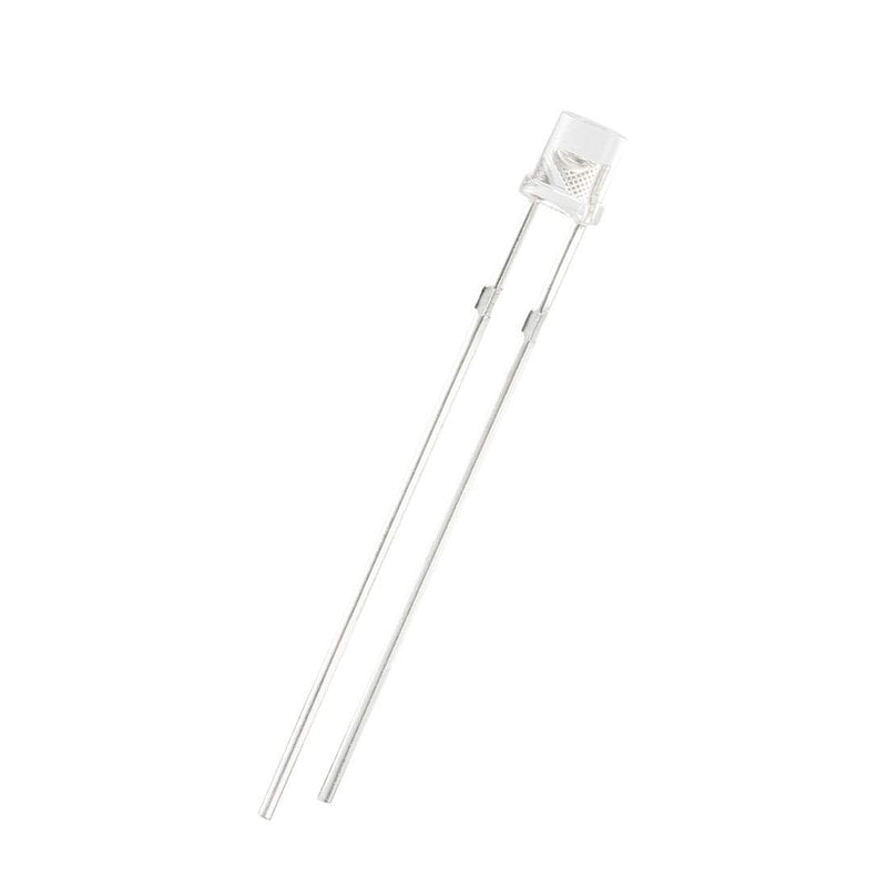 uxcell 10pcs Photosensitive Diode Photodiodes Light Sensitive Sensors,3mm Clear Flat Head Receiver Diode 1