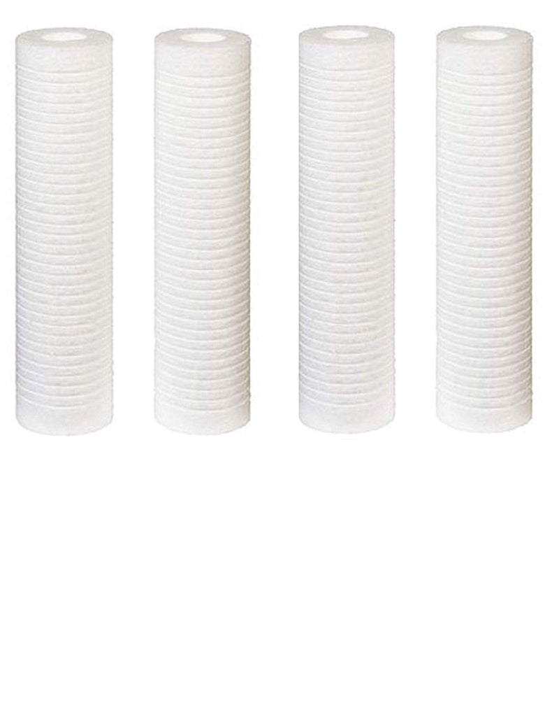 CFS – 4 Pack Ice-maker Pre-Filter Cartridges Compatible with K00173 Models – Remove Bad Taste & Odor – Whole House Replacement Water Filter Cartridge - White