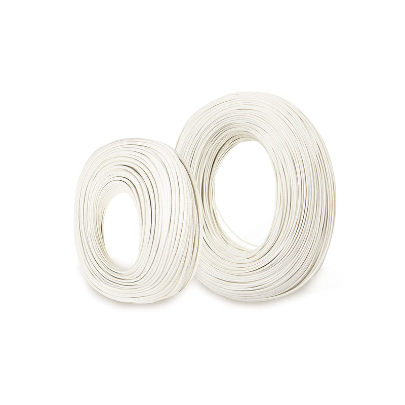 Bryne Mica High Temperature Wire -60~450 Degree C,Strands of Nickel plated copper wire,Insulation by Mica and Fiberglass,used in harsh environments (AWG12 10Ft) AWG12 10Ft