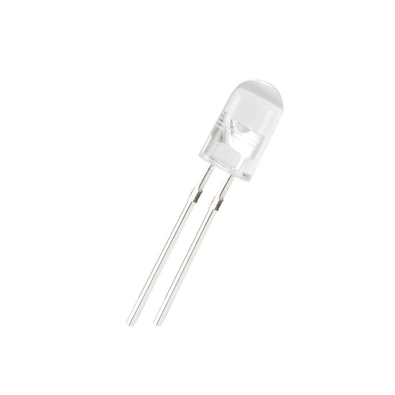 uxcell 20pcs 5mm 940nm Infrared Emitter Diode DC 1.5V LED IR Emitter Light Emitting Diodes Clear Round Head