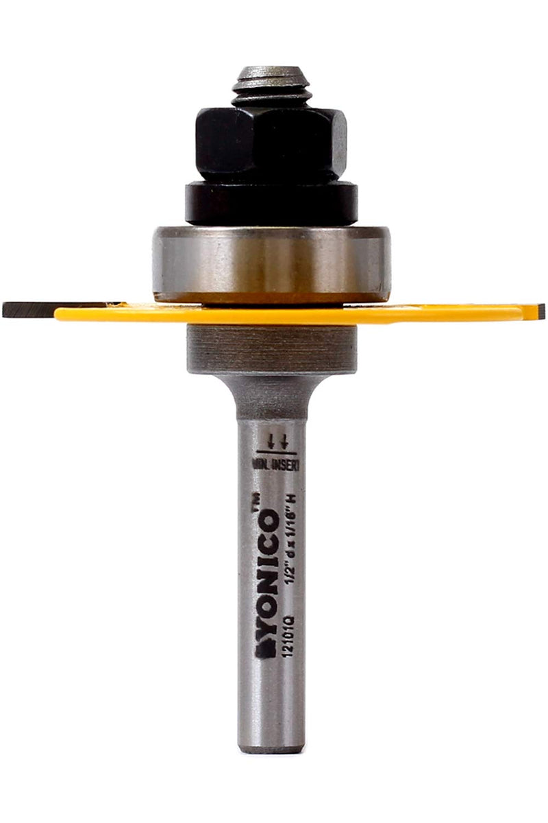 YONICO Router Bits Slotting Cutter 1/16-Inch 1/4-Inch Shank 12101q 1/16" H x 9/16" D - 1/4" Shank