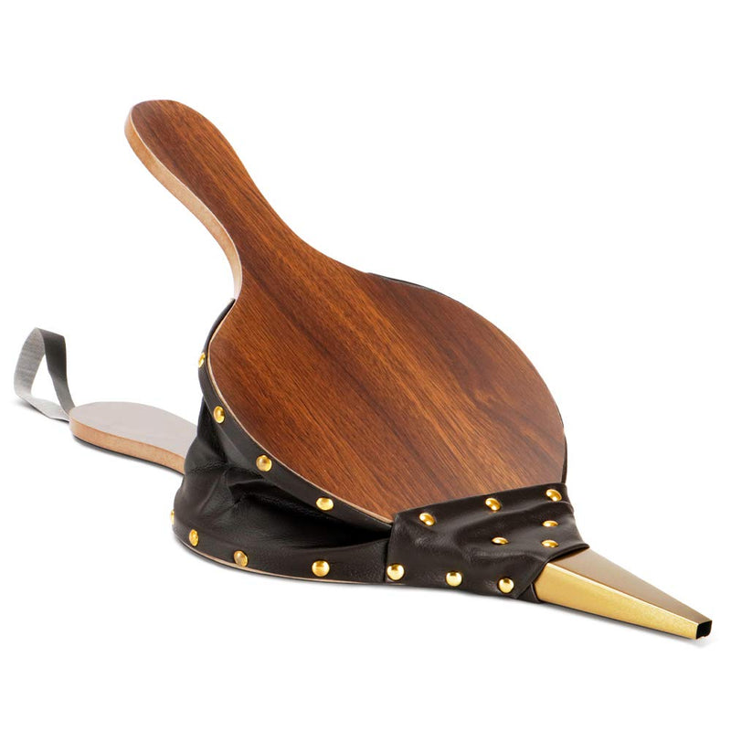 Fireplace Bellows 17"x7.5" Large Wood Bellows Fireplace Tools Accessories Brown 17"x7.5"