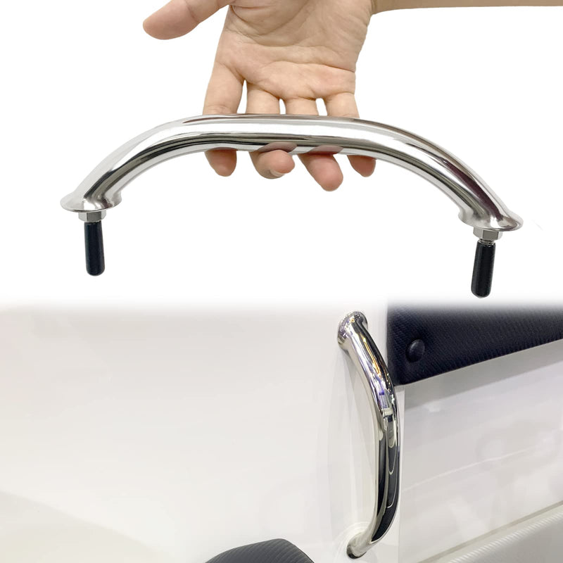 8 Inch Boat Grab Handle 316 Stainless Steel, Marine Boat Hardware for Multipurpose (1 PCS) (8 Inch) Modern