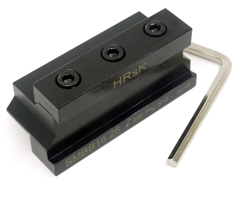 SMBB1626 Cut-Off Tool Holder Plate Base Block for SPB226/326/426/526 Parting Blade