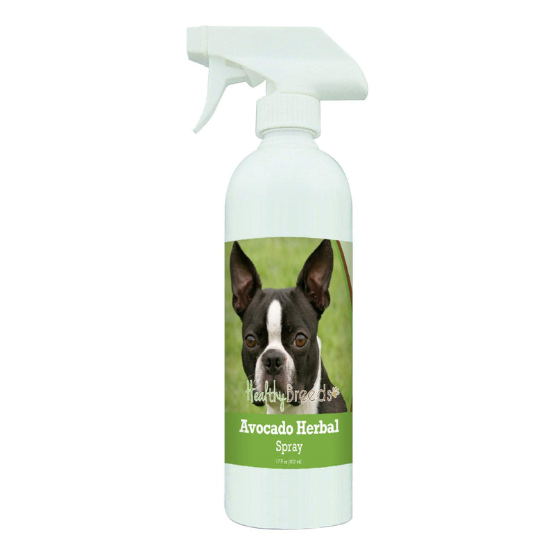Healthy Breeds Boston Terrier Avocado Herbal Spray 17 oz