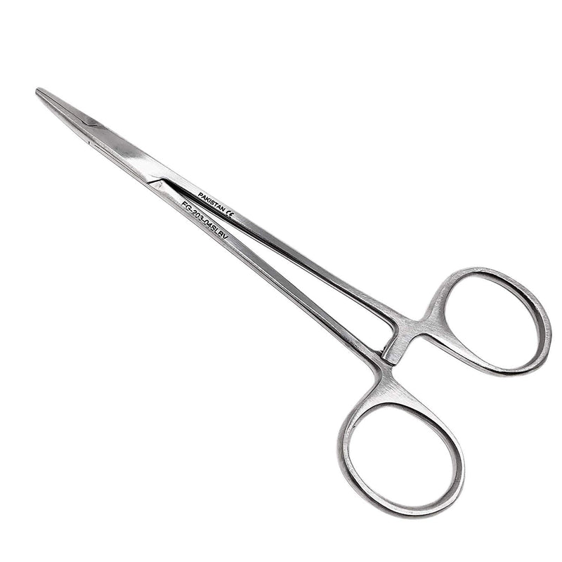 Cynamed Snag-Free Webster Needle/Suture Holder Driver with Ultra Smooth Jaws - Ratcheted/Locking Mechanism Forceps - Premium Stainless Steel (6 in.) 6 in.