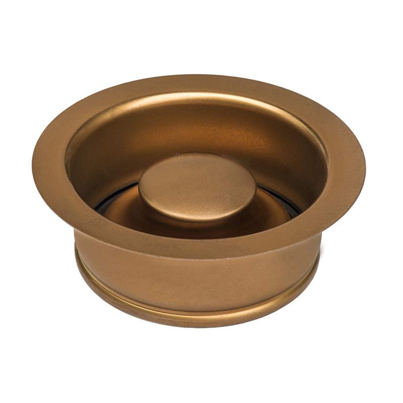 Ruvati Copper Tone Garbage Disposal Flange for Kitchen Sinks - Rose Gold Stainless Steel - RVA1041CP
