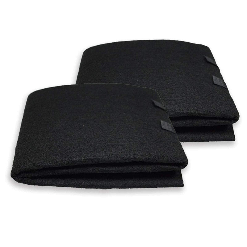PUREBURG 16"x48" Cut-to-Fit Carbon Filter Sheet, Pack of 2
