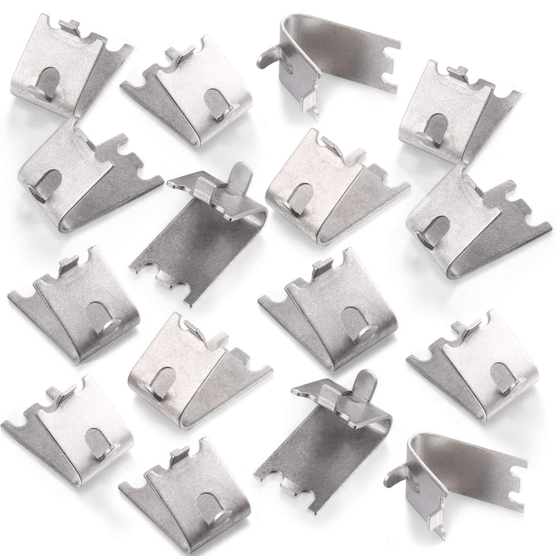 920158 Refrigerator Shelf Clips Freezer Cooler Shelf Support Commercial Replacement Rack Clips Buckles for Fridge Parts 16