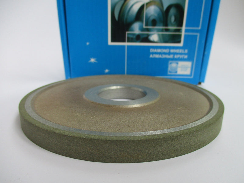 Dia. 5 inch (125mm.) Hole 1.26" (32mm.) Width: 0.4" (10mm.) Type: 1A1 Straight Abrasive Diamond Grinding Wheel for Carbide (200/160 Micron = 70 Grit)