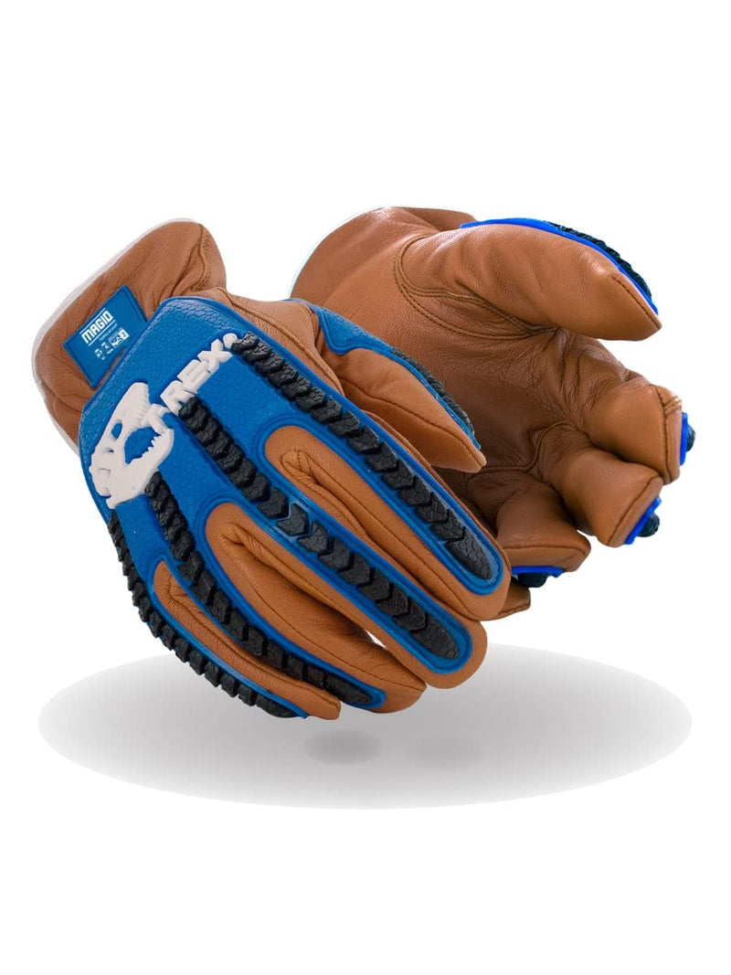 MAGID Thermal Work Gloves Leather, 1 Pairs, Size Men's (Fits Large) (TRX843W) 9/L 1 Pair
