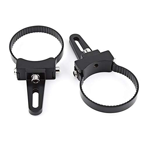 Roll Bar Clamps, 1"-3" Aluminum Tube/Roll Bar Mount Bracket Clamps Holder LED Car Work Light(2.5inch)