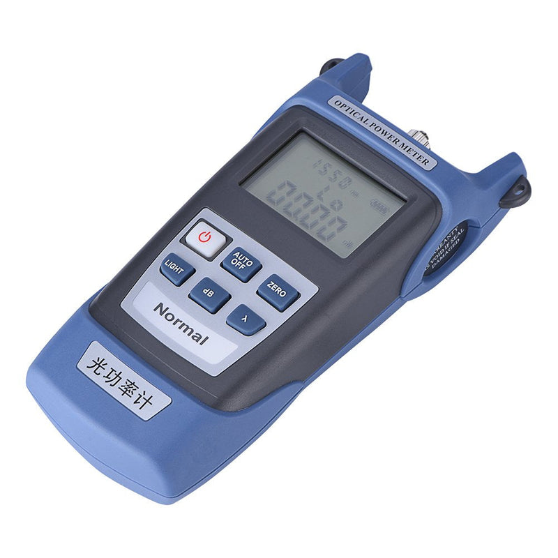 Optical Power Meter Tester-High Fiber Optical Power Meter High Sensitivity Power Meter Adapter with FC/SC Connector,48 Hours Super Long Standby Time