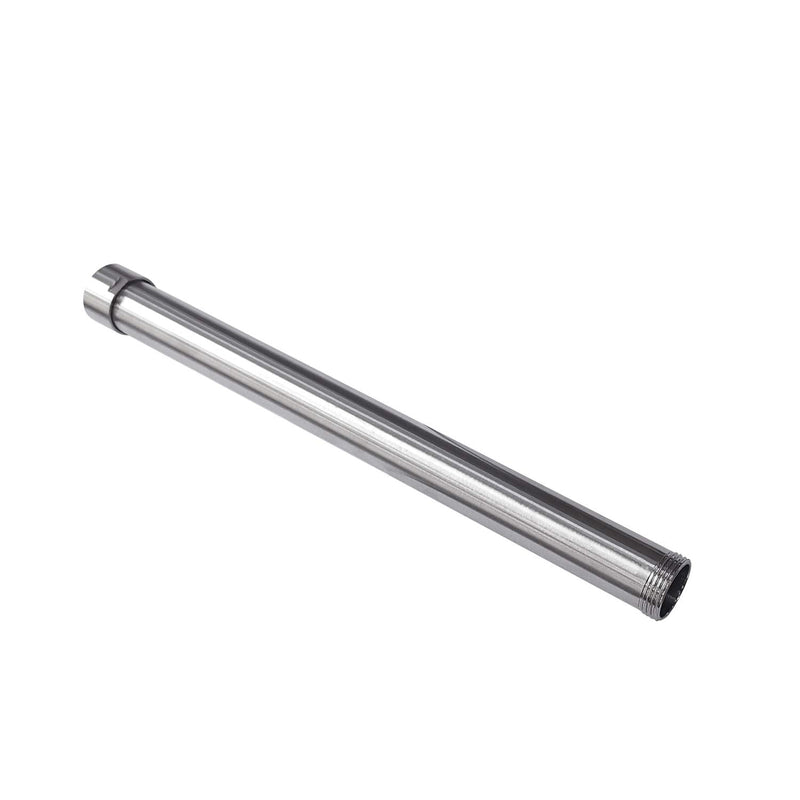 gotonovo G3/4 Shower Extension Tube Shower Extender Bar Longer Shower Pipe Add Shower Height Outdoor Brushed Nickel 12 Inch