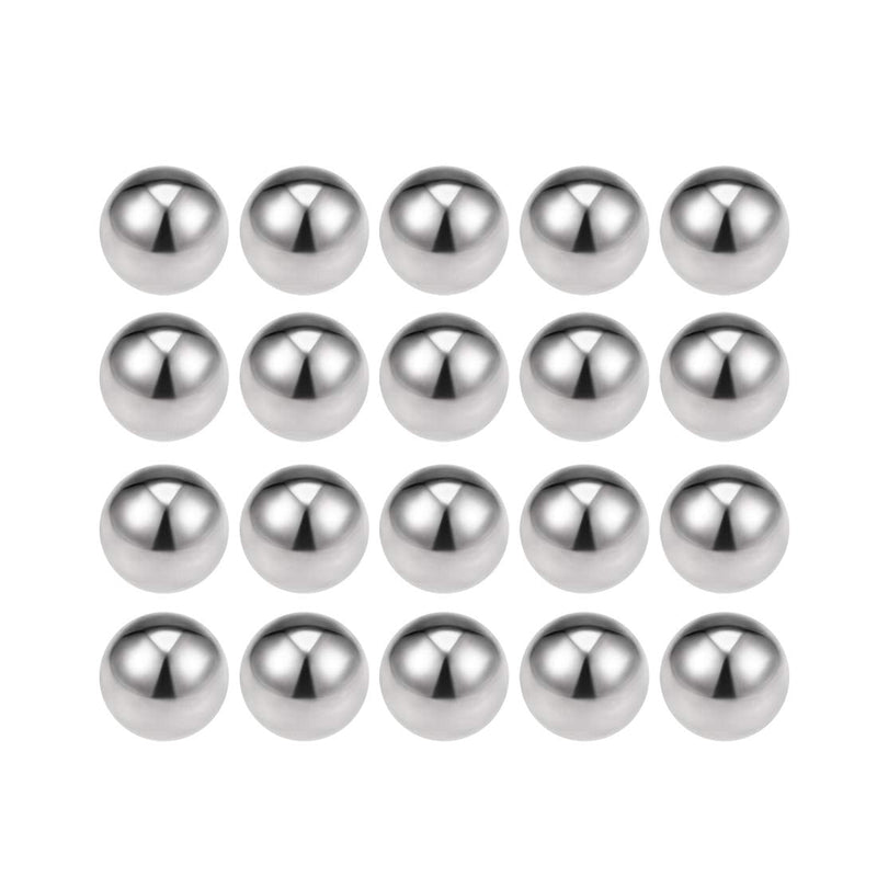 uxcell 7/16-inch Bearing Balls 304 Stainless Steel G100 Precision Balls 20pcs 7/16"
