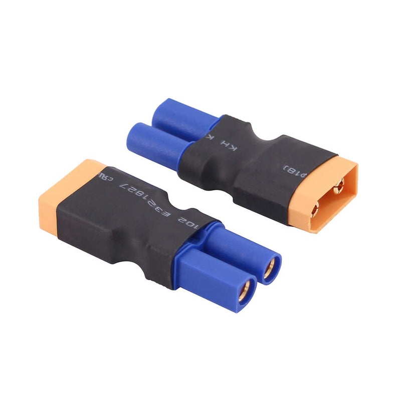 2pcs Male XT90 XT-90 to Female EC5 Connector Adapter(C103-2)