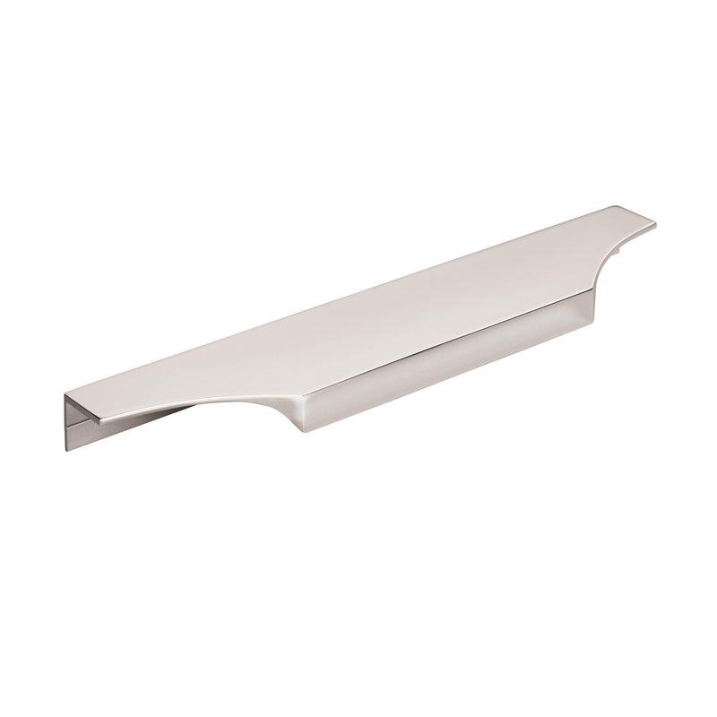 Amerock | Cabinet Edge Pull | Polished Chrome | 8-9/16 inch (217 mm) Center to Center | Extent | 1 Pack | Drawer Pull | Drawer Handle | Cabinet Hardware 8-9/16 Inch (217 mm) Center-to-Center