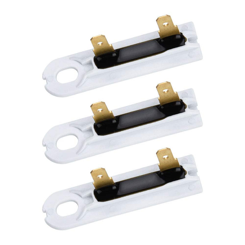 Upgrade 3392519 Dryer Thermal Fuse WP3392519 Universal Replacement for Whirlpool Maytag Dryer Thermal Fuse Replaces AP6008325 3388651 694511 WP3392519VP (3 Pack) by HXMLS