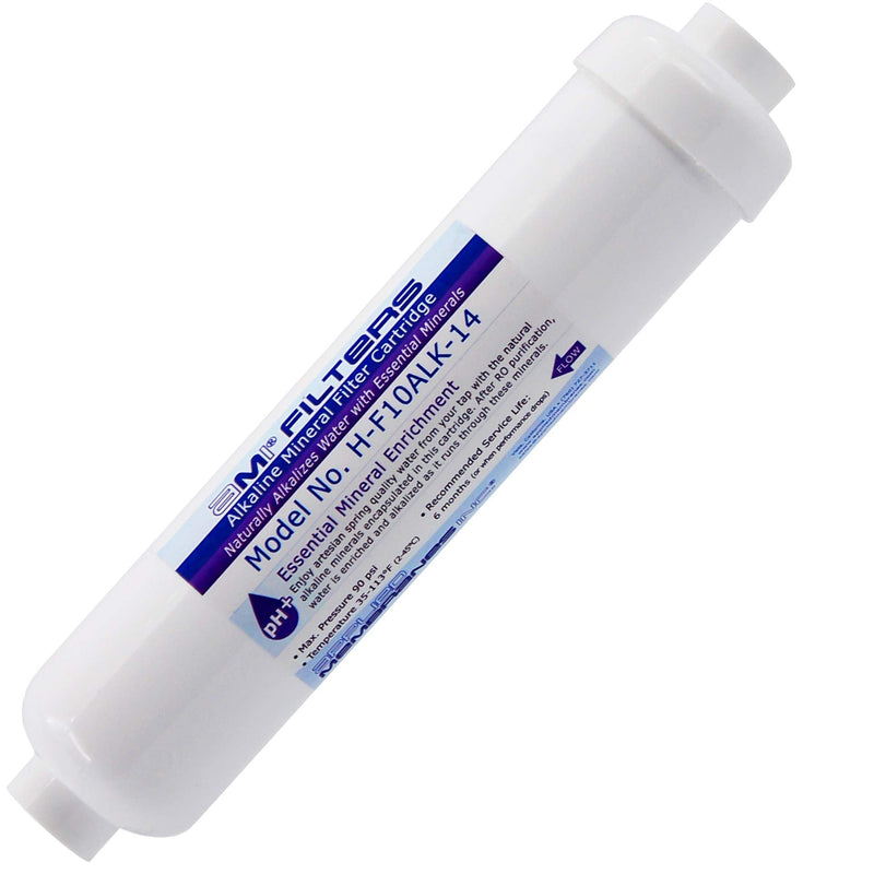 Alkaline Water Filter Replacement Cartridge | Mineral Cartridge for Alkaline Water Filters System | Essential Minerals for Water (1, Alkaline Cartridge Only) 1