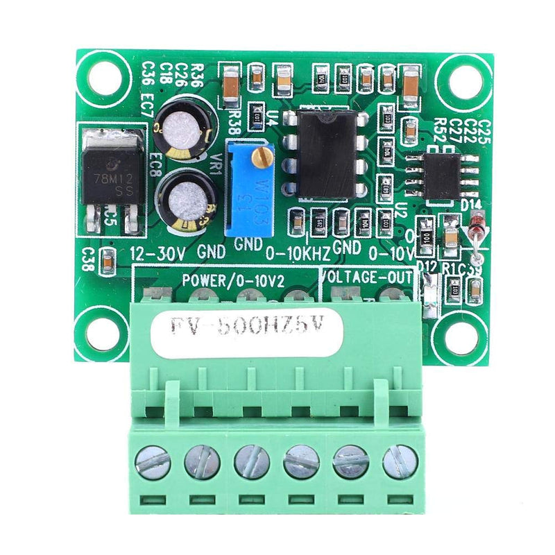 Converter Module, FV-500Hz5V 0-500Hz to 0-5V F V Conversion Module Frequency to Voltage Converter Module Digital to Analog Inverter Module