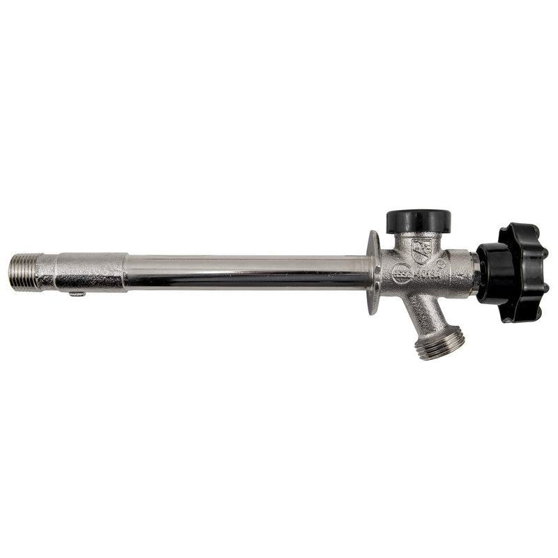 Watts Lead-Free Frostproof Wall Hydrant 1/2" Solder or MIP 10 in Wall