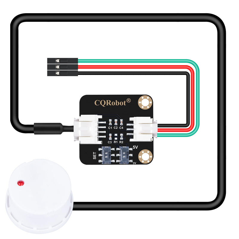 Non-Contact Water/Liquid Level Sensor Compatible with Arduino, Raspberry Pi and Other Motherboards. for Industrial Production, Aquarium, Chemical Solution, Agriculture, Gardening, etc. Non-Contact Type