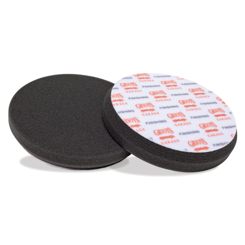 Griot's Garage 6.5" Black Foam Finishing Pads for Car Polishing and Detailing, Buffing Pads for Paint Correction and Sealant Application, 10619, Set of 2 6.5" (Set of 2)