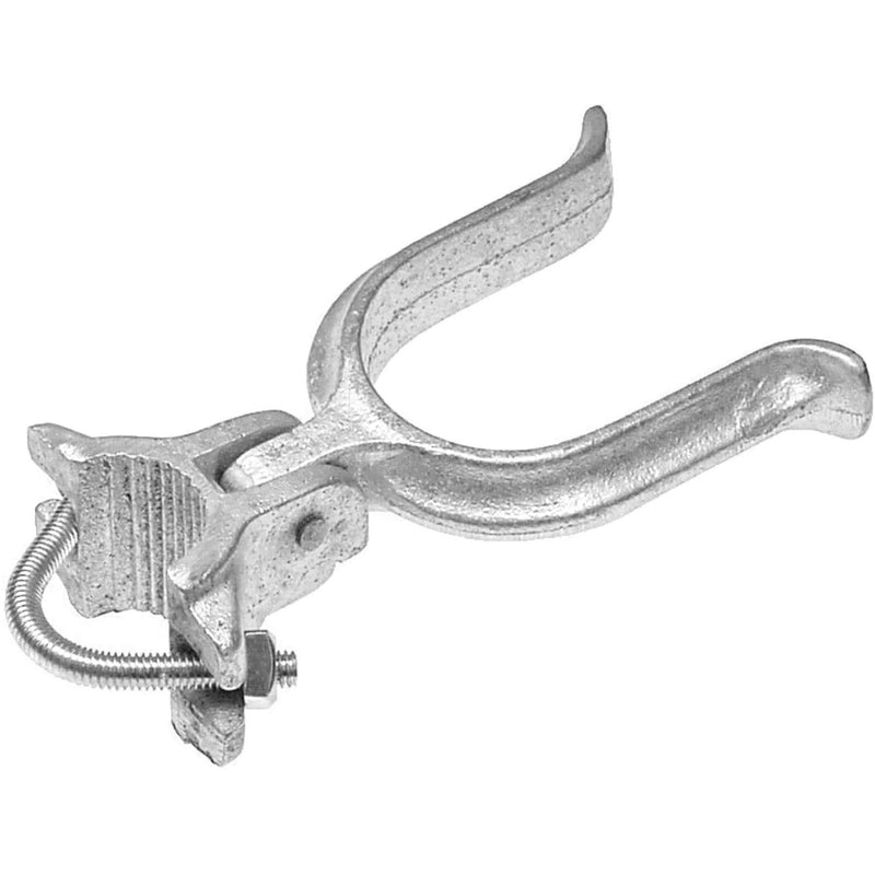 1-7/8" x 2-7/8" (3") Chain Link Fence Gate Fork Latch - Commercial Heavy Duty - Malleable - Galvanized Gate Latch with Hole for Padlock 1-7/8" x 2-7/8"