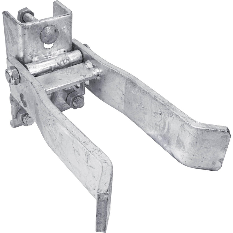 Commercial Single GATE Strong Arm Latch for 3" Fence Post - and 1-5/8" Thru 2" Chain Link or Round Pipe Gate Frames (Each) 3" Single Gate