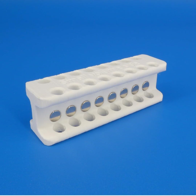 Sergi Lab Supplies Magnetic rack for DNA, RNA purification; for 100-250 microliter PCR tubes (leagacy, 16 tubes) leagacy, 16 tubes