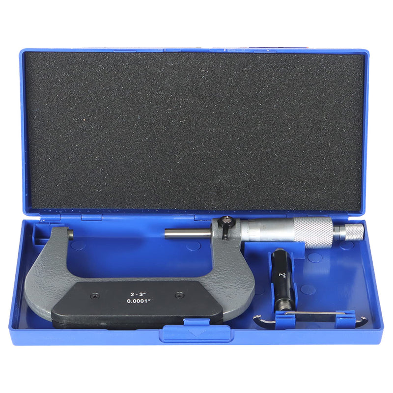 WFLNHB 2-3" Accuracy Outside Micrometer 0.0001" Carbide Tipped for Accuracy Measurement Work