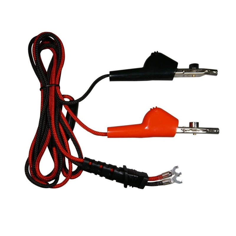 Butt Set Line Cord Bed-of-Nails Alligator Clip with Strain Relief (1.5 meters, ABN Alligator Clips) 1.5 meters